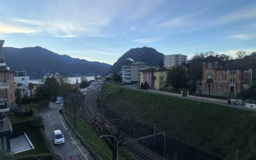 STRATEGICO 3,5 LOC. A LUGANO CON VISTA LAGO – ID 23625